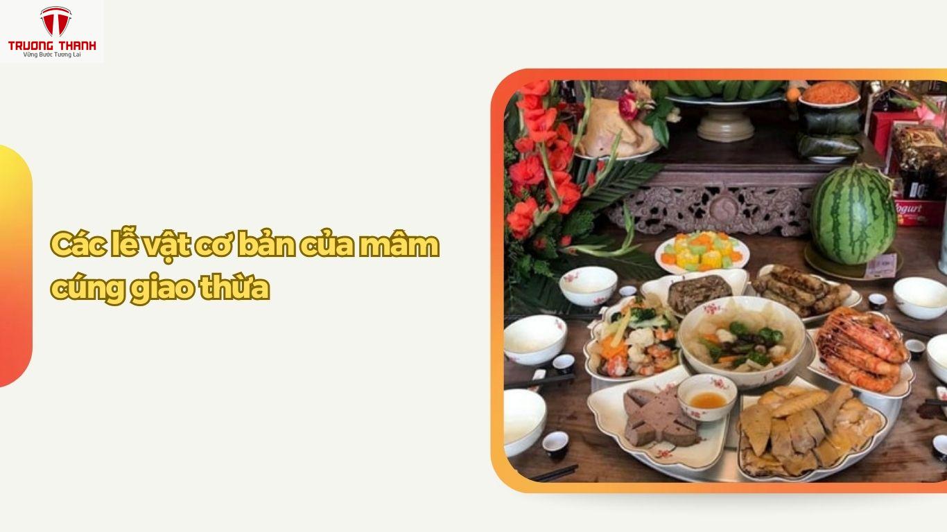 Mâm Cúng Giao Thừa Gồm Những Gì? Cách Chuẩn Bị Đúng Truyền Thống