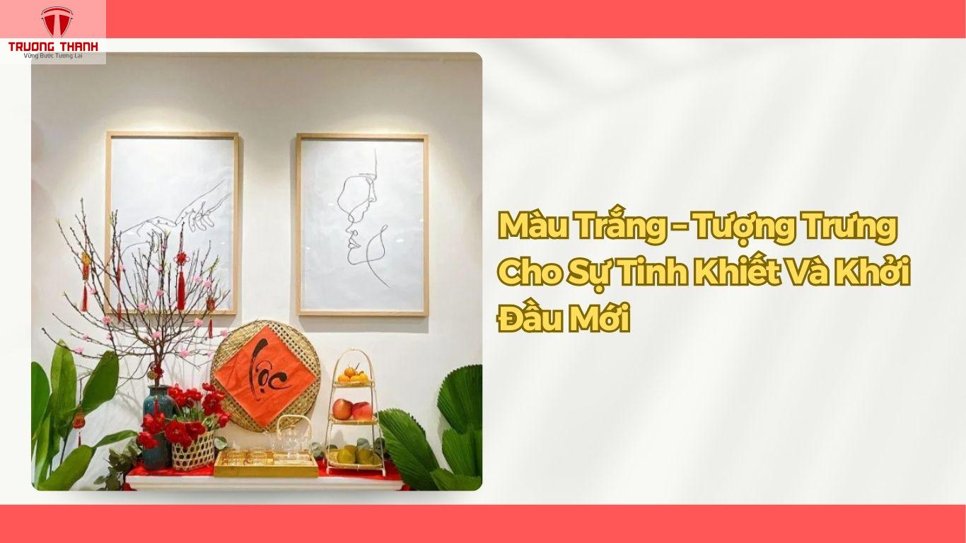 Những Màu Sắc May Mắn Nên Trang Trí Trong Nhà Dịp Tết