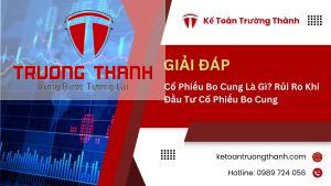 Cổ Phiếu Bo Cung Là Gì? Rủi Ro Khi Đầu Tư Cổ Phiếu Bo Cung