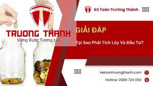 Tại Sao Phải Tích Lũy Và Đầu Tư?