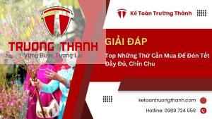 Top Những Thứ Cần Mua Để Đón Tết Đầy Đủ, Chỉn Chu