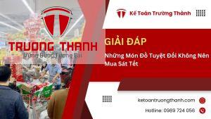 Những Món Đồ Tuyệt Đối Không Nên Mua Sát Tết