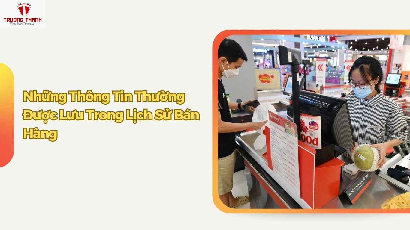 Máy Tính Tiền Có Lưu Lại Lịch Sử Bán Hàng Không?