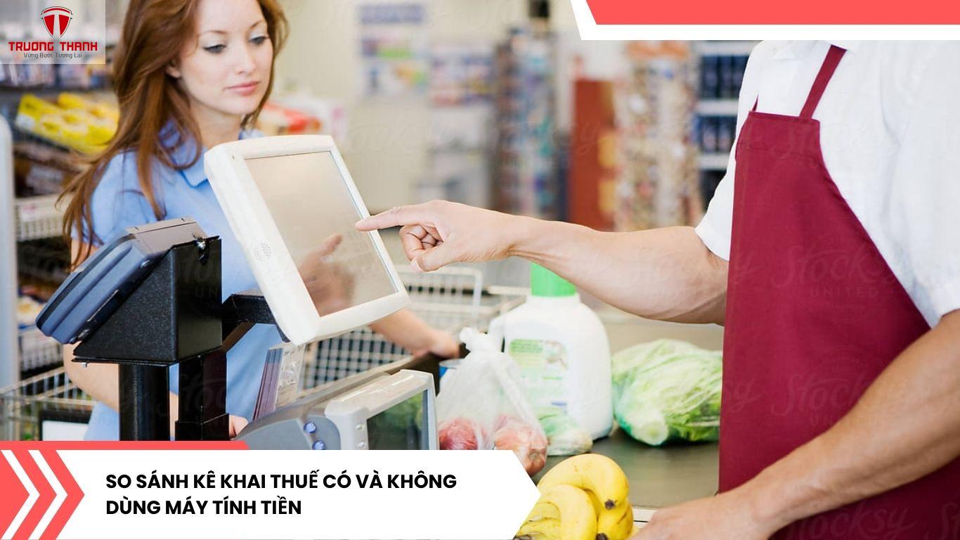 Dùng Máy Tính Tiền Có Giúp Chủ Quán Dễ Kê Khai Thuế Hơn Không?