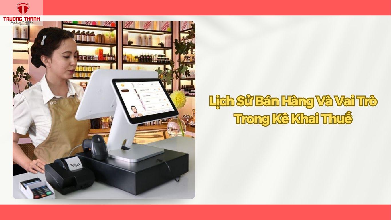 Máy Tính Tiền Có Lưu Lại Lịch Sử Bán Hàng Không?