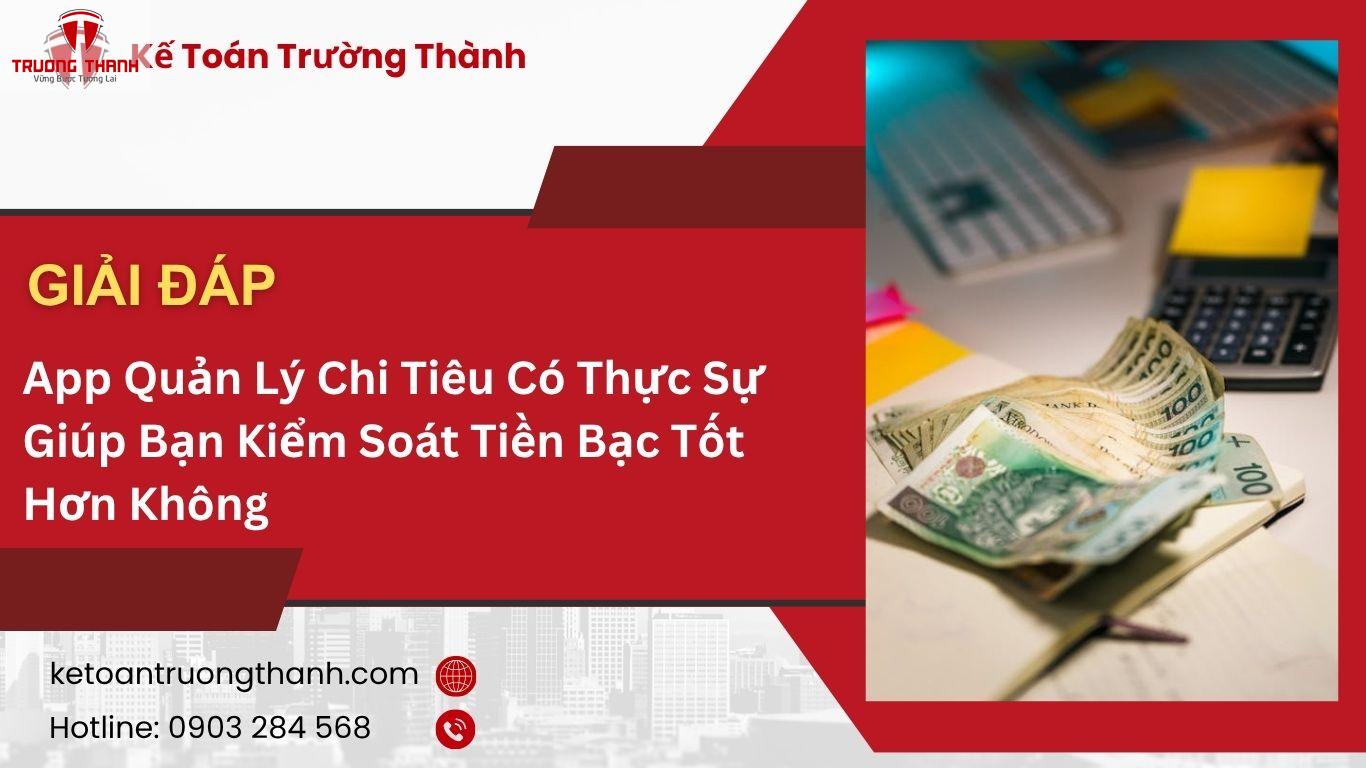 App Quản Lý Chi Tiêu Có Thực Sự Giúp Bạn Kiểm Soát Tiền Bạc Tốt Hơn Không