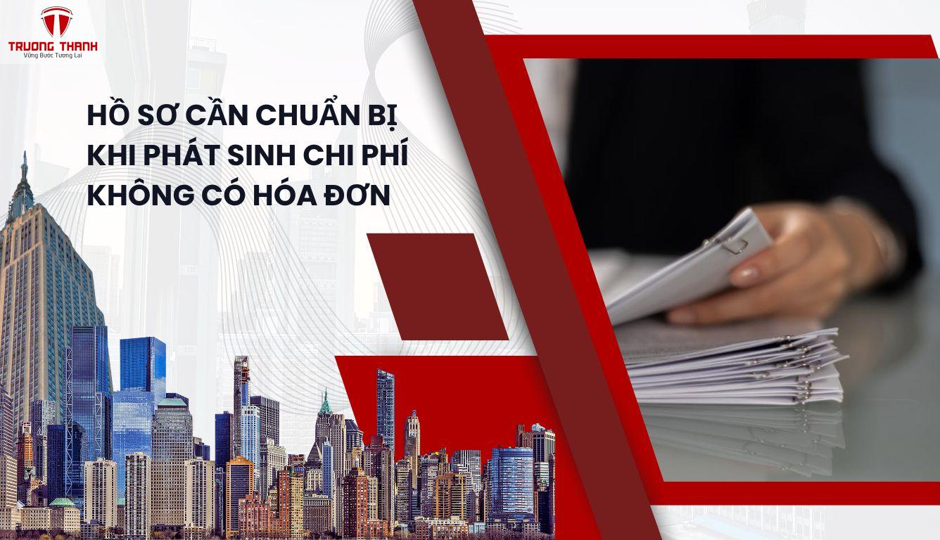 Hướng Dẫn Cách Xử Lý Chi Phí Không Có Hóa Đơn