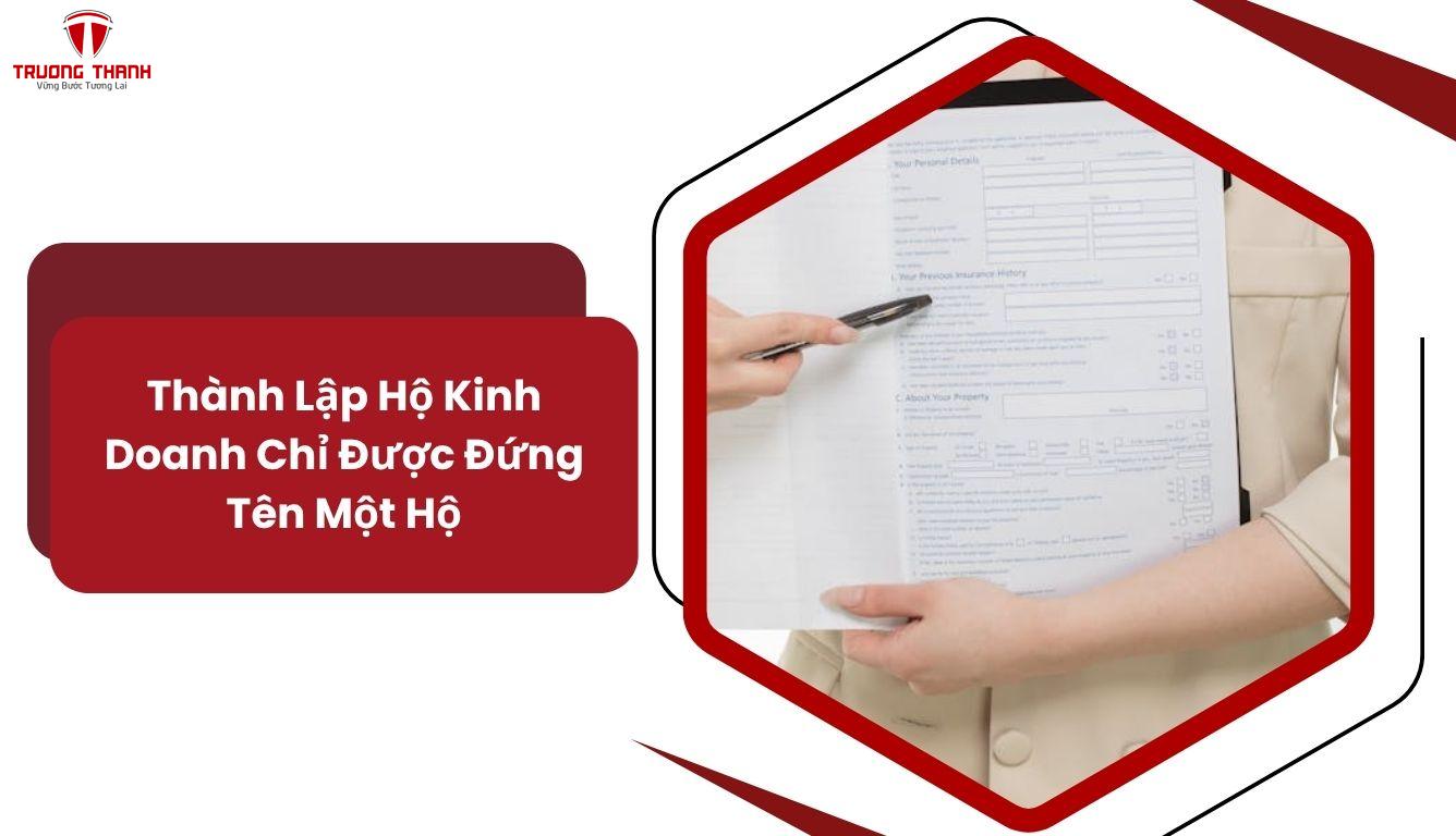 Thành Lập Hộ Kinh Doanh: Cần Lưu Ý Những Vấn Đề Sau
