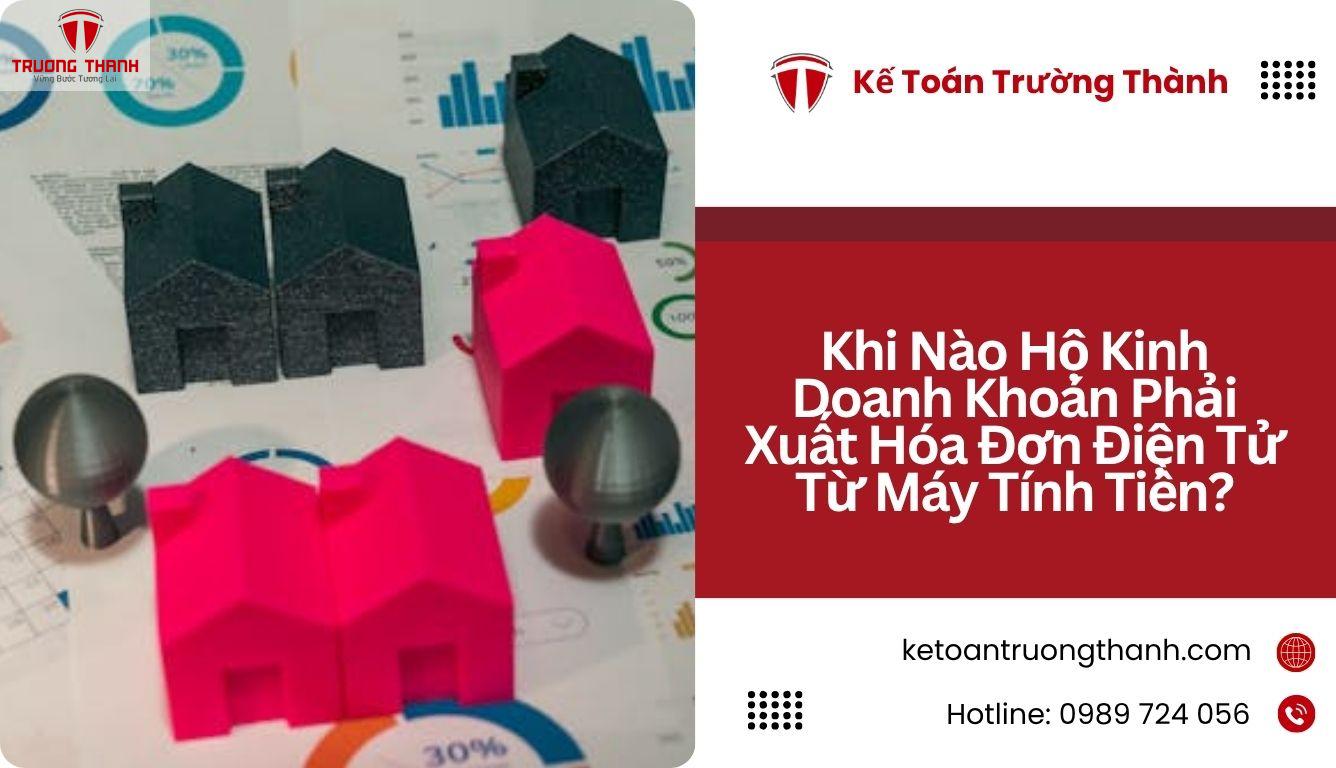 Khi Nào Hộ Kinh Doanh Khoán Phải Xuất Hóa Đơn Điện Tử Từ Máy Tính Tiền?