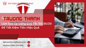 Làm Sao Áp Dụng Quy Tắc 50/30/20 Để Tiết Kiệm Tiền Hiệu Quả
