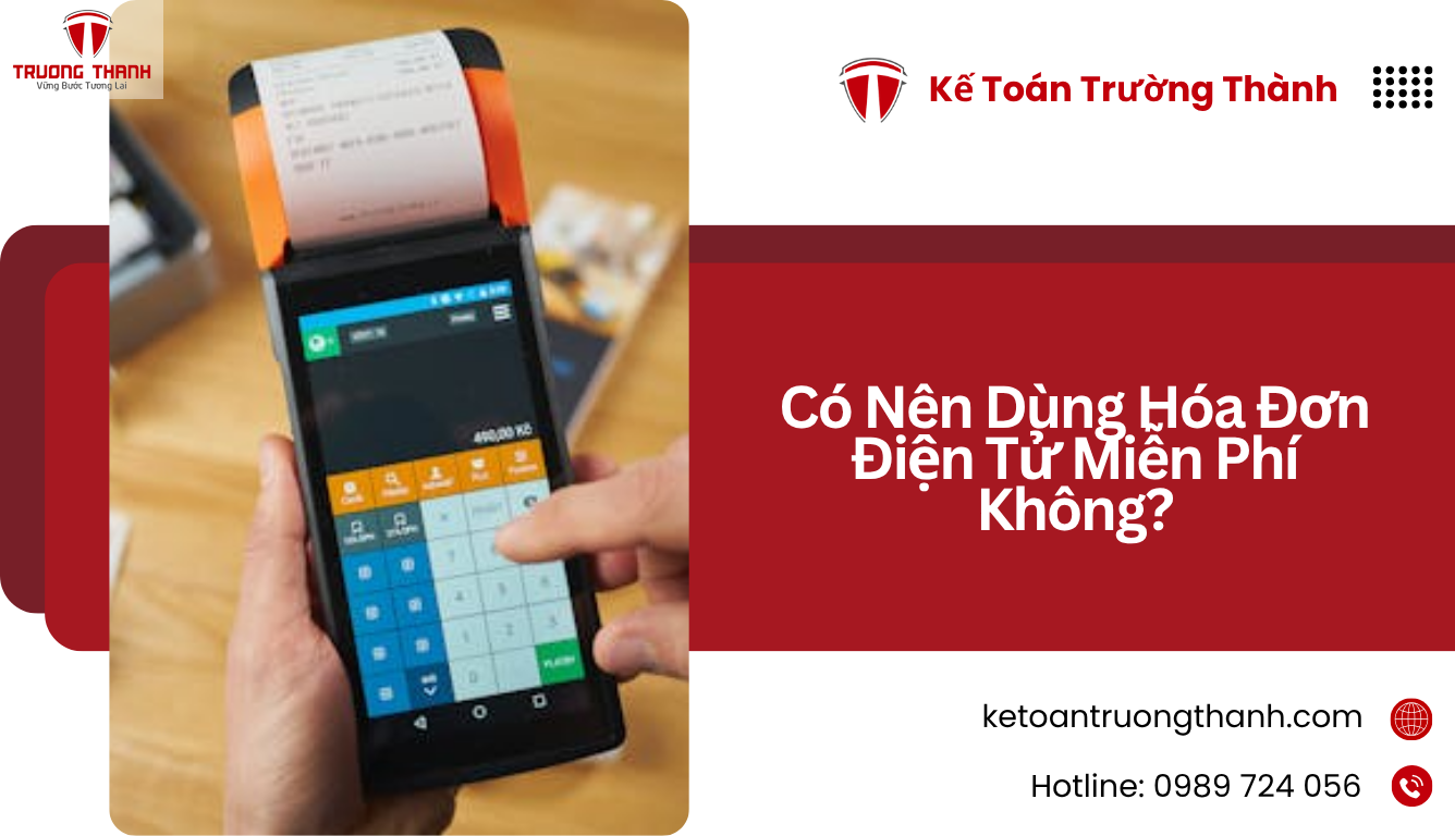 Có Nên Dùng Hóa Đơn Điện Tử Miễn Phí Không