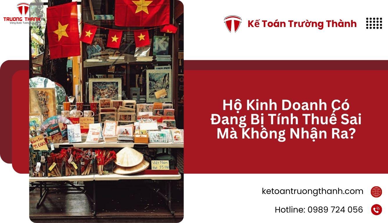 Hộ Kinh Doanh Có Đang Bị Tính Thuế Sai Mà Không Nhận Ra?