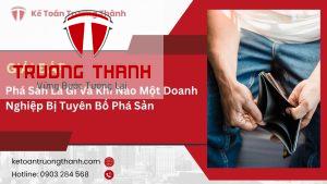 Phá Sản Là Gì Và Khi Nào Một Doanh Nghiệp Bị Tuyên Bố Phá Sản