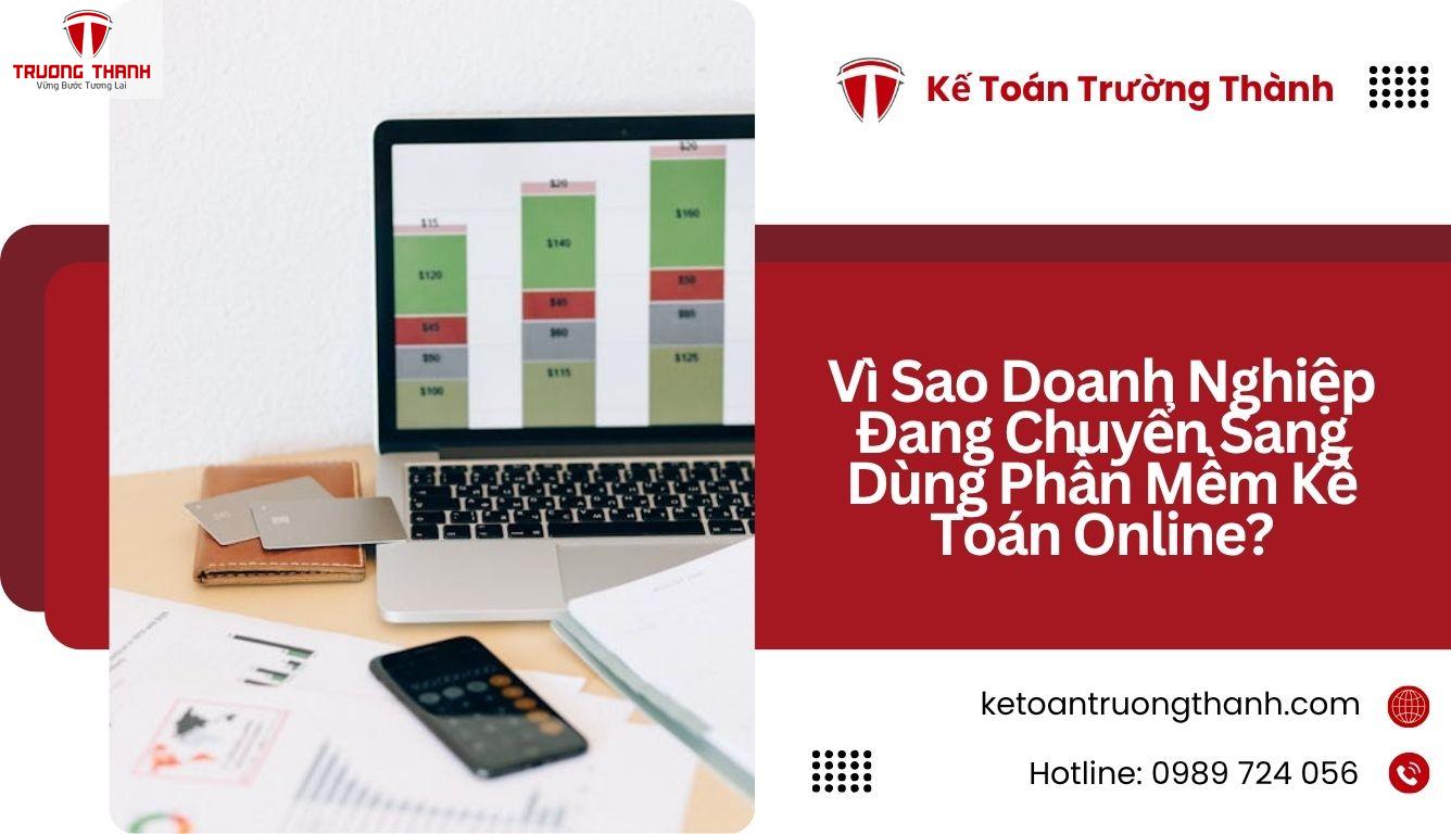Vì Sao Doanh Nghiệp Đang Chuyển Sang Dùng Phần Mềm Kế Toán Online?