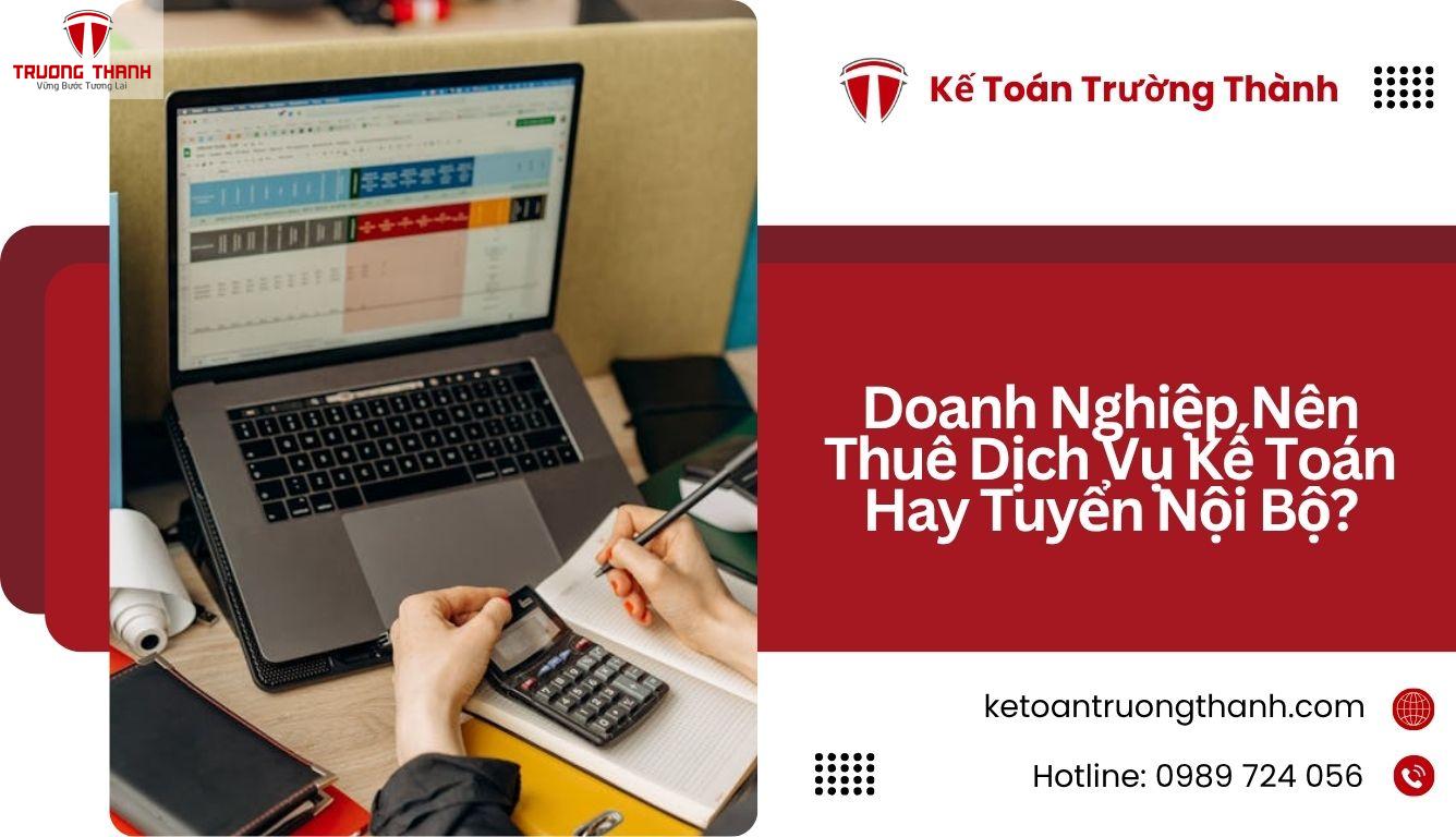 Vì Sao Nhiều Doanh Nghiệp Chọn Thuê Dịch Vụ Kế Toán Thay Vì Tuyển Nội Bộ?