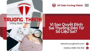 Vì Sao Quyết Định Sai Thường Đến Từ Số Liệu Sai